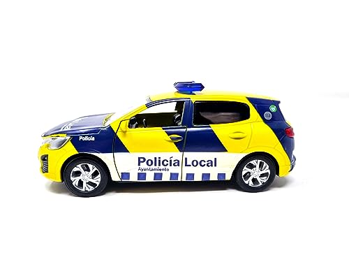 PLAYJOCS GT-8171 Polizeiauto aus Metall, Spielzeug für Kinder und Sammler. von PLAYJOCS
