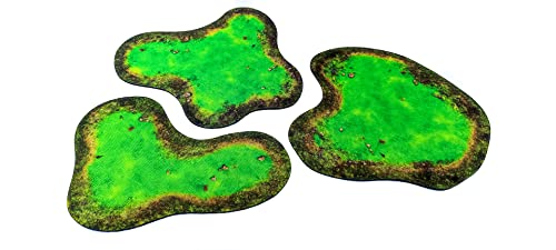 PLAYMATS 2D-Gelände - Giftiger Teich für Warmachine & Hordes, Warhammer 40k und andere Miniaturenspiele und RPG von PLAYMATS