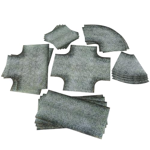 Gepflasterte Straßen - Anti-Rutsch-Gewebe 2D Straßen-Set (Breite 16,2 cm / 6,3") von PLAYMATS