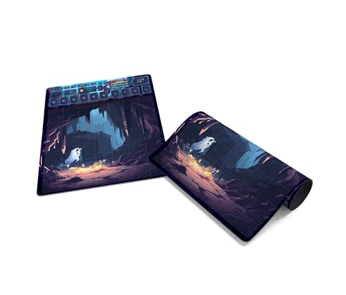 Gummimatte kompatibel mit Klong!: Katakomben - Komplettes Brettspiel von PLAYMATS