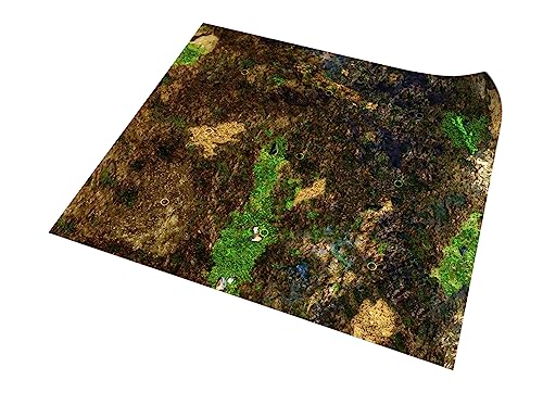 PLAYMATS SP057-R Muddy Ground 36 x 91,5 cm-Rubber mat for Star Wars: Shatterpoint, 36" x 36" / 91.5 cm x 91.5 cm von PLAYMATS