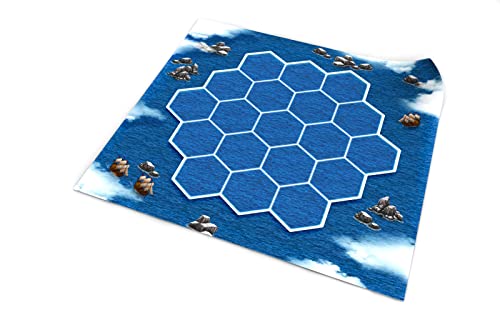PLAYMATS P021 Mat for The Settlers of Catan-Basic Game Version, 50 cm x 47 cm von PLAYMATS