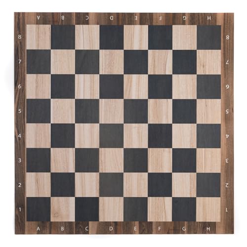 Gummimatte für Schach und Dame 35x35 cm / 14,1" x 14,1" - Holz Gummimatte für Schach und Dame 35x35 cm / 14,1" x 14,1" - Holz von PLAYMATS