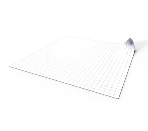 Trocken abwischbare Rollenspielmatte 80x80cm mit quadratischem Raster - trocken abwischbare Kampfmatte für Rollenspiele, Dungeons and Dragons (D&D), Pathfinder - Weiß Trocken abwischbare Rollenspielmatte 80x80cm mit quadratischem Raster - trocken abwischbare Kampfmatte für Rollenspiele, Dungeons and Dragons (D&D), Pathfinder - Weiß von PLAYMATS