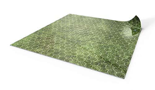 Trockenlöschmatte RPG 50x50 - Grass (sechseckig) von PLAYMATS