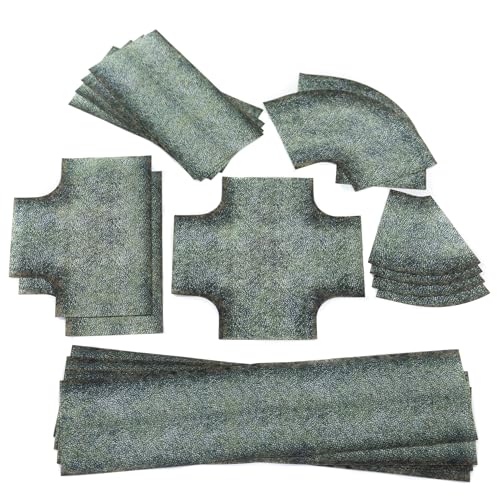 Gepflasterte Straßen - Anti-Rutsch-Gewebe 2D Straßen-Set (szer. 7,6 cm / 3") von PLAYMATS