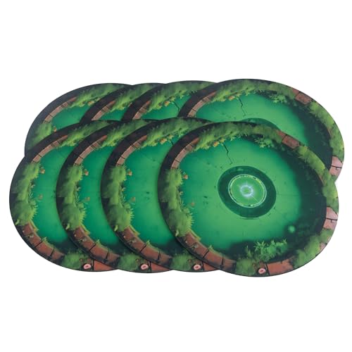 PLAYMATS Gummi missionmarker für Age of Sigmar 4e - Mysterious Stone von PLAYMATS