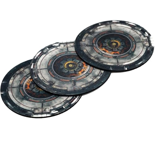 Gummi-Objektivmarker-Set für Warhammer: Kill Team - 91mm - Core Gummi-Objektivmarker-Set für Warhammer: Kill Team - 91mm - Core von PLAYMATS