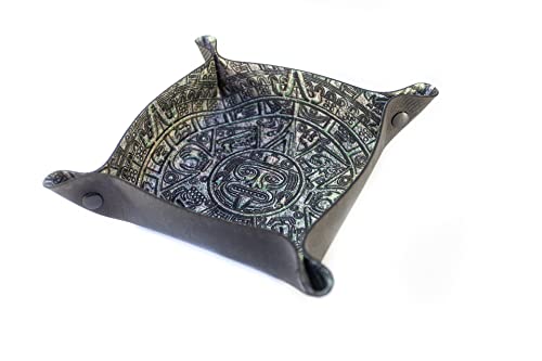 PLAYMATS Würfeltablett für Tabletop-Spiele und RPG - Teotihuacan, Tekhenu - Der Sonnenobelisk - Maya von PLAYMATS
