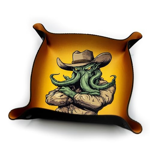 Würfeltablett für Brettspiele und RPG - Cowboy-Cthulhu 22 x 22 cm Würfeltablett für Brettspiele und RPG - Cowboy-Cthulhu 22 x 22 cm von PLAYMATS