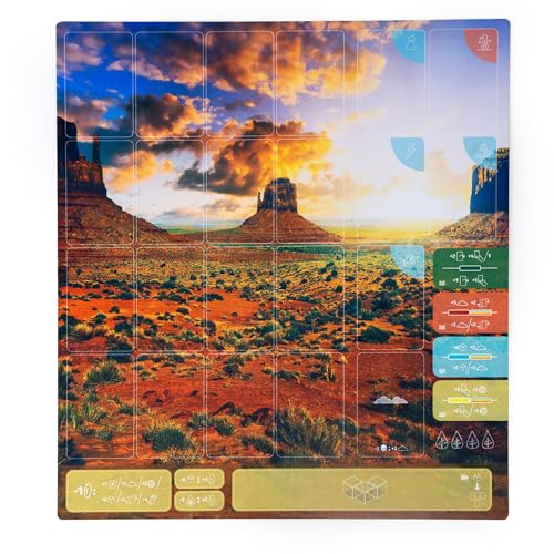 Wüste - Gummimatte kompatibel mit Earth: Abundance – Spielermatte – 38 x 42 cm Wüste - Gummimatte kompatibel mit Earth: Abundance – Spielermatte – 38 x 42 cm von PLAYMATS