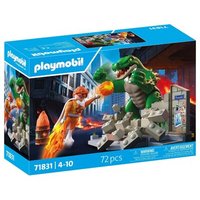 PLAYMOBIL 71831 Helden-Showdown mit der Riesenechse von PLAYMOBIL® ACTION HEROES