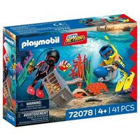 PLAYMOBIL 72078 Polizeitaucher mit Schatz von PLAYMOBIL® CITY ACTION