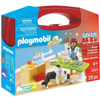 PLAYMOBIL 5653 Carrying Case Small 'Vet' von PLAYMOBIL® CITY LIFE