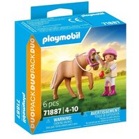 PLAYMOBIL 71887 DuoPack Mädchen mit Pony von PLAYMOBIL® DUOPACKS