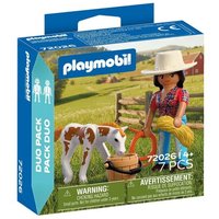 PLAYMOBIL 72026 DuoPack Reiterin mit Fohlen von PLAYMOBIL® DUOPACKS