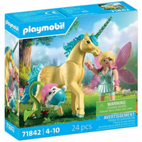 PLAYMOBIL 71842 Sammeleinhorn Sonnenscheinblüte mit Fee von PLAYMOBIL® PRINCESS MAGIC