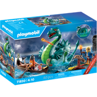 PLAYMOBIL 71830 Wikinger mit Seeungeheuer von PLAYMOBIL® WIKINGER