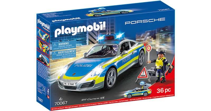 PLAYMOBIL® 70067 Porsche 911 Carrera 4S Polizei von PLAYMOBIL®