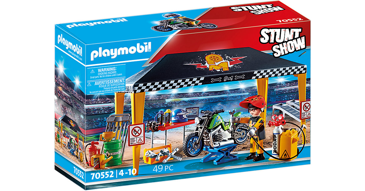 PLAYMOBIL® 70552 Stuntshow Werkstattzelt von PLAYMOBIL®