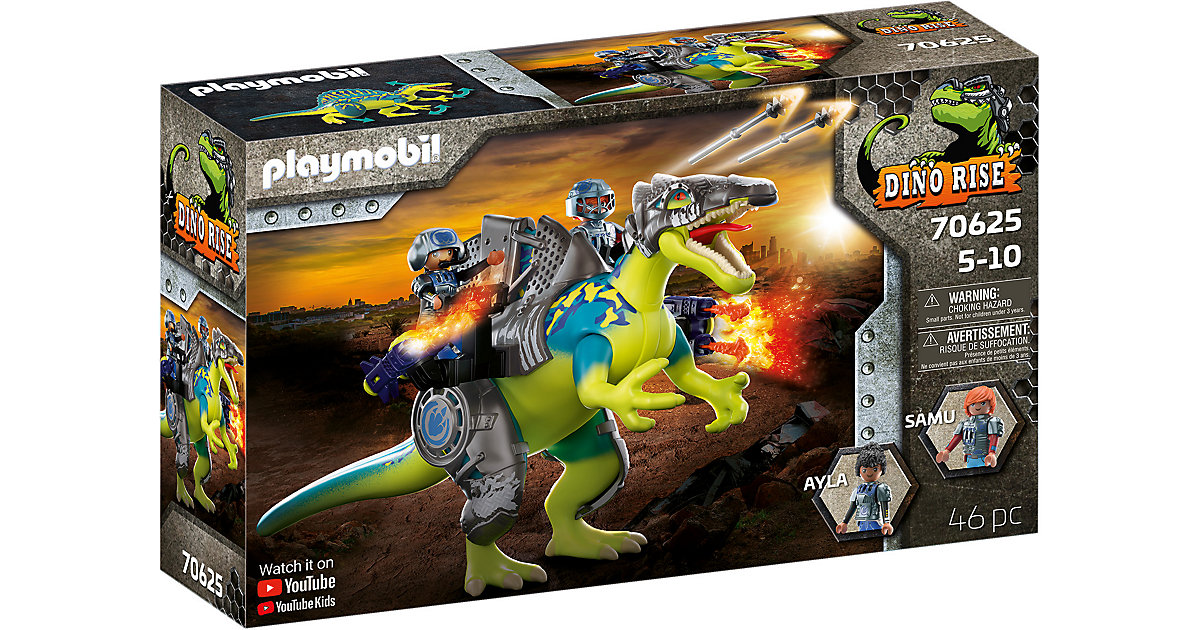 PLAYMOBIL® 70625 Spinosaurus: Doppelte Verteidigungs-Power von PLAYMOBIL®