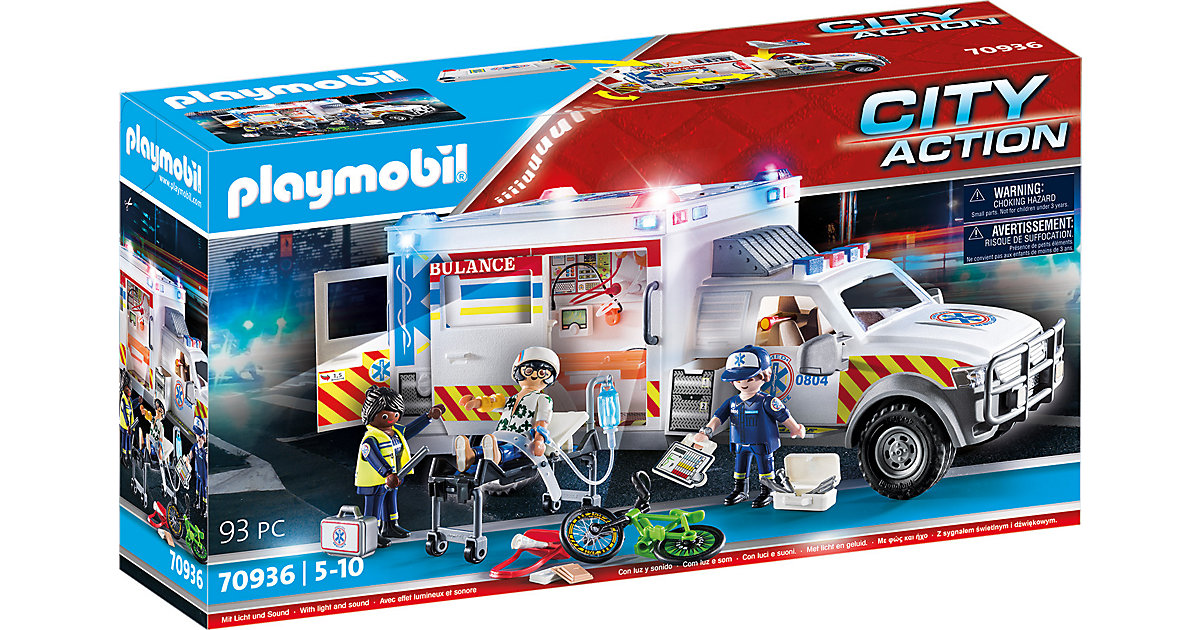PLAYMOBIL® 70936 Rettungs-Fahrzeug: US Ambulance von PLAYMOBIL®