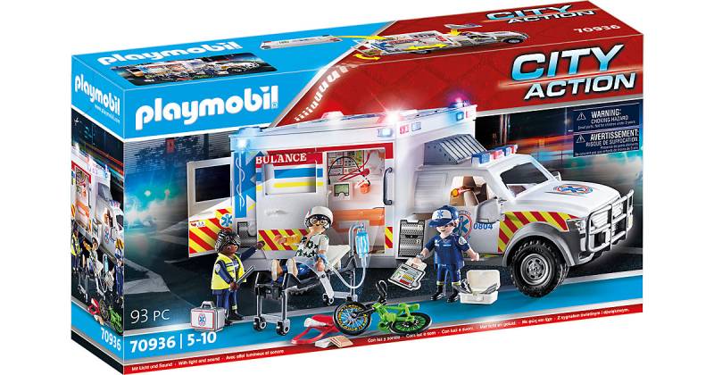 PLAYMOBIL® 70936 Rettungs-Fahrzeug: US Ambulance von PLAYMOBIL®