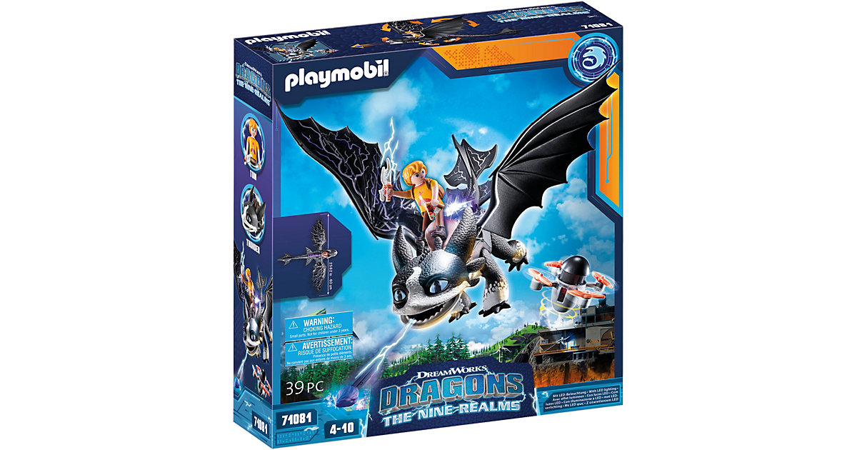 PLAYMOBIL® 71081 Dragons: The Nine Realms - Thunder & Tom von PLAYMOBIL®