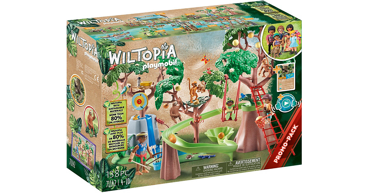 PLAYMOBIL® 71142 Wiltopia - Tropischer Dschungel-Spielplatz von PLAYMOBIL®