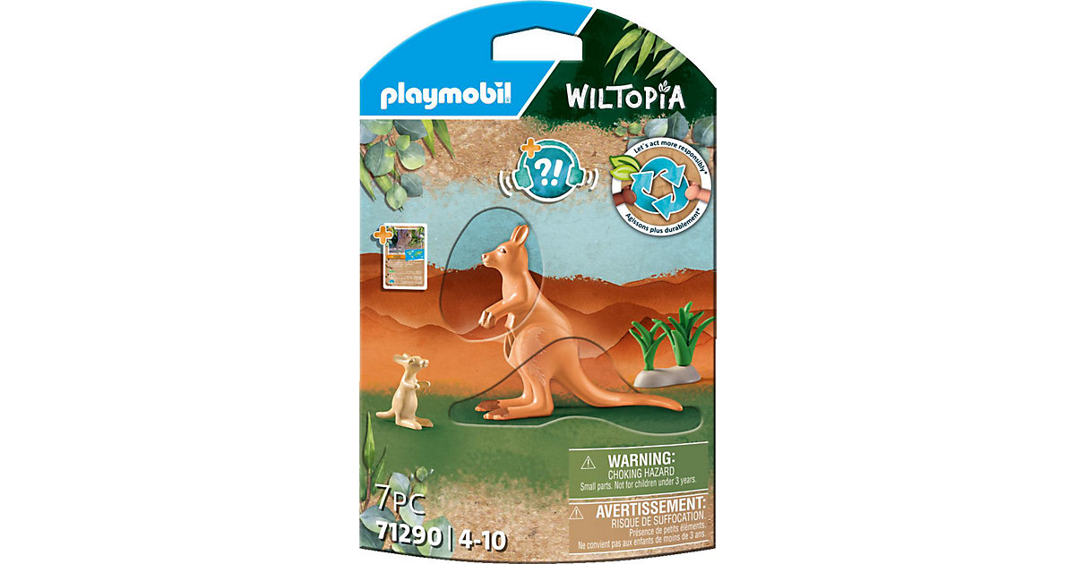 PLAYMOBIL® 71290 Wiltopia - Känguru mit Jungtier von PLAYMOBIL®