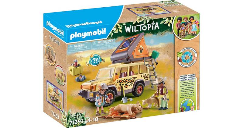 PLAYMOBIL® 71293 WILTOPIA - Mit dem Geländewagen bei den Löwen von PLAYMOBIL®