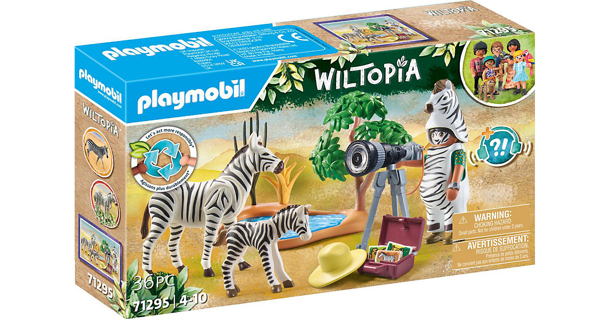 PLAYMOBIL® 71295 WILTOPIA - Unterwegs mit der Tierfotografin von PLAYMOBIL®