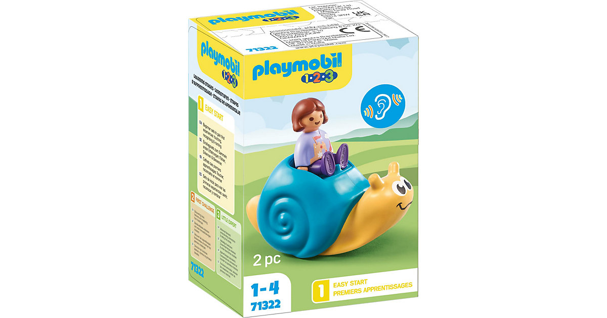 PLAYMOBIL® 71322 1.2.3.: Schaukelschnecke mit Rasselfunktion von PLAYMOBIL®