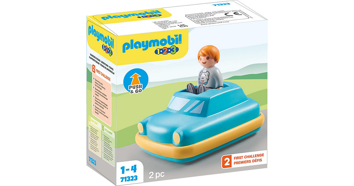 PLAYMOBIL® 71323 1.2.3: Push & Go Car von PLAYMOBIL®