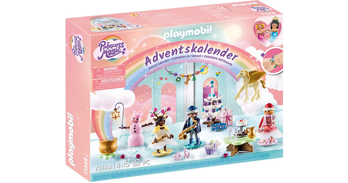 "PLAYMOBIL® 71348 Adventskalender ""Weihnachtsfest unter dem Regenbogen""" von PLAYMOBIL®