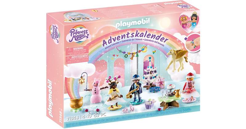 "PLAYMOBIL® 71348 Adventskalender ""Weihnachtsfest unter dem Regenbogen""" von PLAYMOBIL®