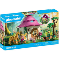 PLAYMOBIL 71838 Gemütliches Feenzuhause mit Goldeinhorn und Stall von PLAYMOBIL®