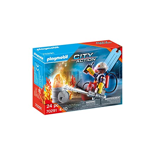 PLAYMOBIL CityAction 70291 Geschenkset Feuerwehr, ab 4 Jahren PLAYMOBIL CityAction 70291 Geschenkset Feuerwehr, ab 4 Jahren von PLAYMOBIL