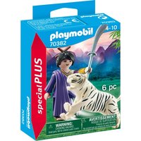 PLAYMOBIL 70382 Asiakämpferin mit Tiger von PLAYMOBIL SPECIAL PLUS