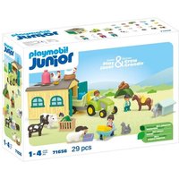 1.2.3: Bauernhof-Abenteuer mit Traktor, Anhänger und tierischen Freunden 1.2.3: Bauernhof-Abenteuer mit Traktor, Anhänger und tierischen Freunden von PLAYMOBIL