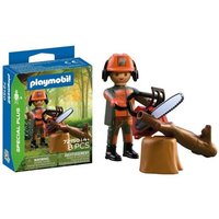 72150 Waldarbeiter mit Kettensäge von PLAYMOBIL