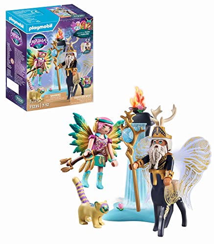 PLAYMOBIL Adventures of Ayuma 71235 Abjatus mit Knight Fairy Hildi, Spielzeug für Kinder ab 7 Jahren von PLAYMOBIL