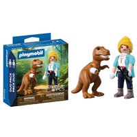 DuoPack T-Rex mit Forscherin von PLAYMOBIL
