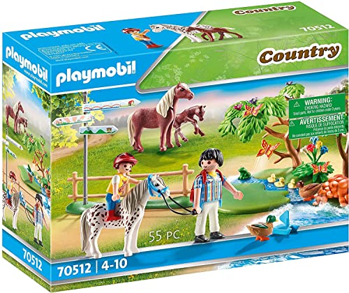 PLAYMOBIL Country 70512 Fröhlicher Ponyausflug, Ab 4 Jahren von PLAYMOBIL