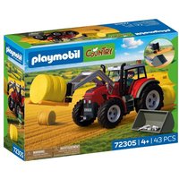 Großer Traktor mit Heuballen von PLAYMOBIL