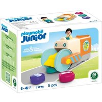 JUNIOR: Spaßiges Müllsammelfahrzeug von PLAYMOBIL