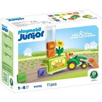 JUNIOR: Traktor mit lustiger Pflanzmaschine von PLAYMOBIL