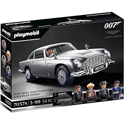 PLAYMOBIL 70578 James Bond Aston Martin DB5 - Goldfinger Edition, Für James-Bond-Fans, Sammler und Kinder von 5-99 Jahren von PLAYMOBIL