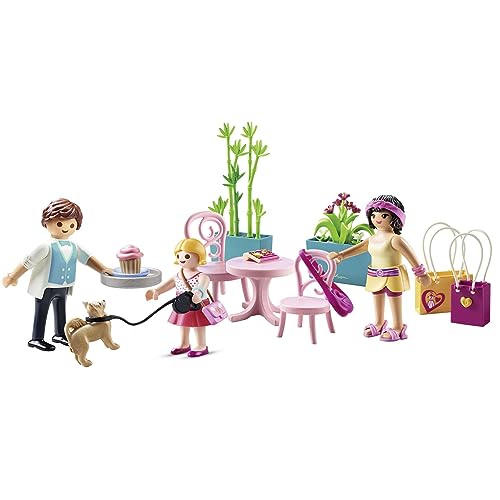 PLAYMOBIL City Life 70593 Kaffeepause, Für Kinder von 5-12 Jahren von PLAYMOBIL