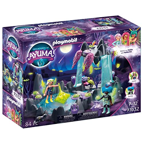PLAYMOBIL Adventures of Ayuma 71032 Moon Fairy Quelle, Inkl. Spielzeug-Feen mit beweglichen Feen-Flügeln, Fee-Spielzeug für Kinder ab 7 Jahren von PLAYMOBIL